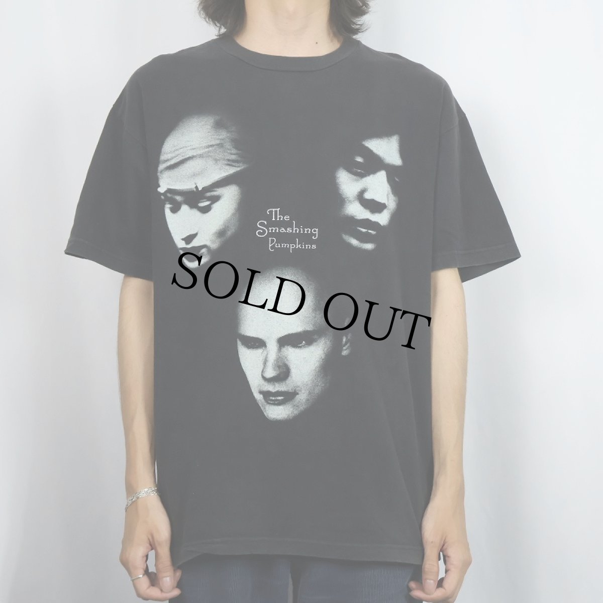 画像2: 90〜2000's The Smashing Pumpkins "ADORE" オルタナティブロックバンドTシャツ BLACK L (2)