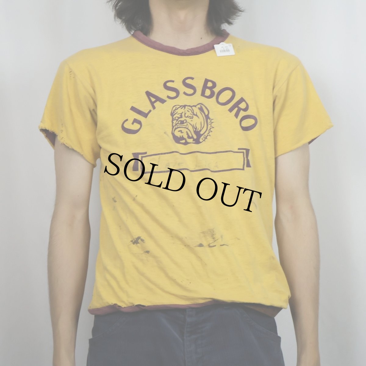 画像3: 60〜70's "GLASSBORO" ダブルフェイス リバーシブルTシャツ (3)