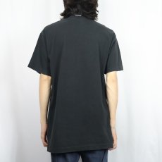 画像3: 90's WES MONTGOMERY USA製 ジャズギタリスト プリントTシャツ BLACK L (3)