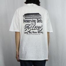 画像3: 80's USA製 Sonny Boy Williamson II ハーモニカ奏者 プリントTシャツ XXL (3)