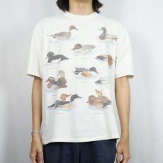 画像2: カモ柄 プリントTシャツ XL (2)