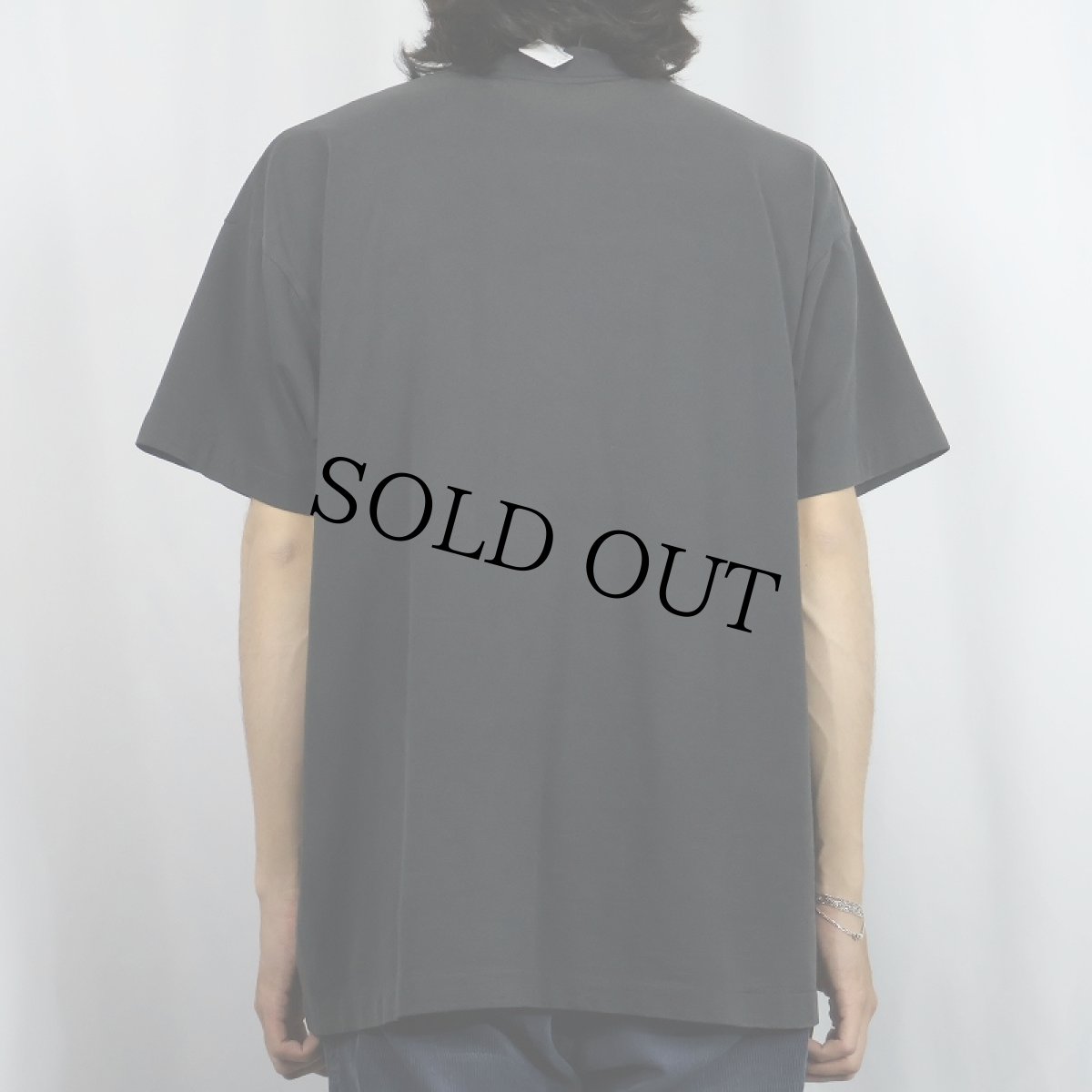 画像3: 80's USA製 "I've fallen and I can't reach my beer...!" ジョークプリントTシャツ BLACK XL (3)