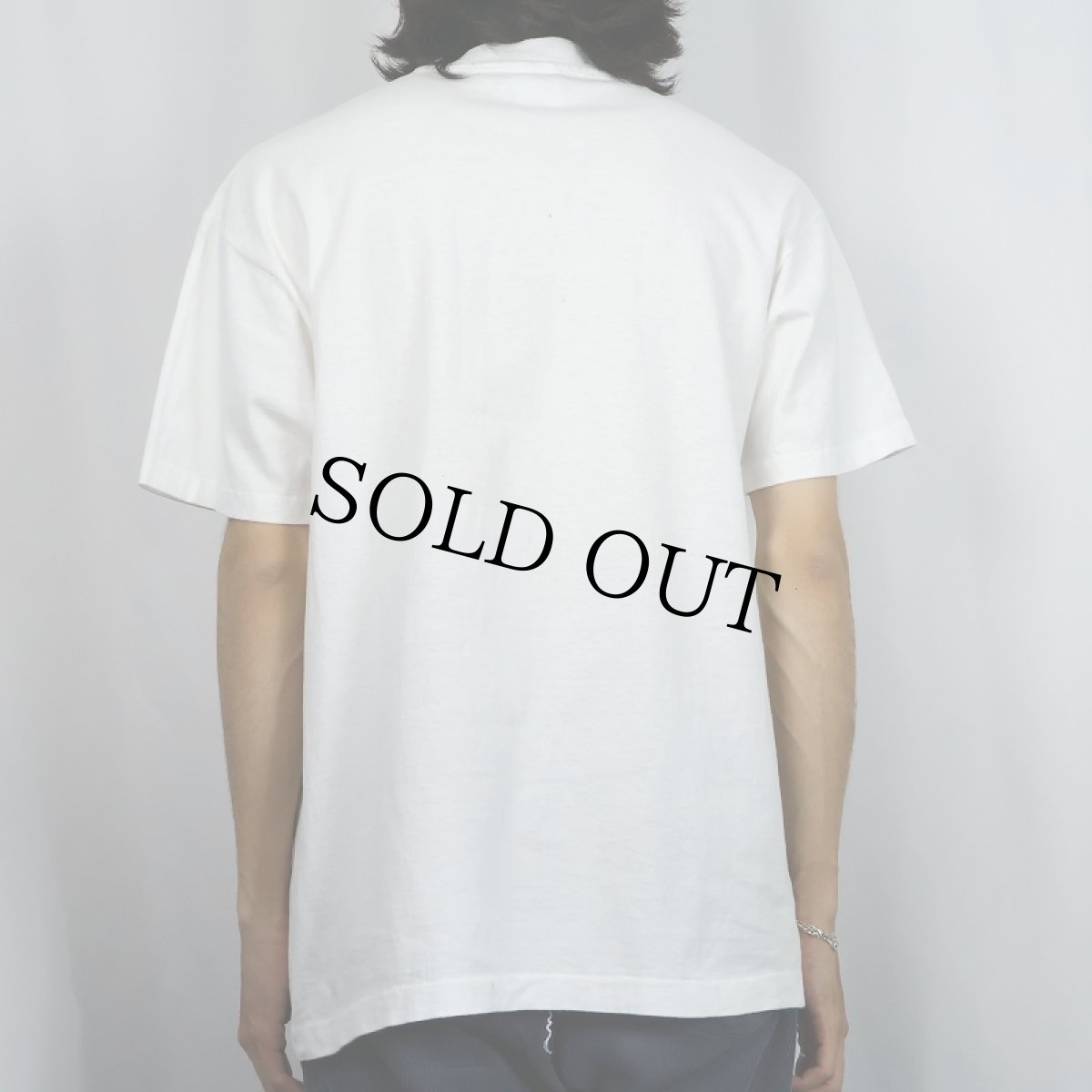 画像3: 90's BIG HED USA製 アートプリントTシャツ L (3)