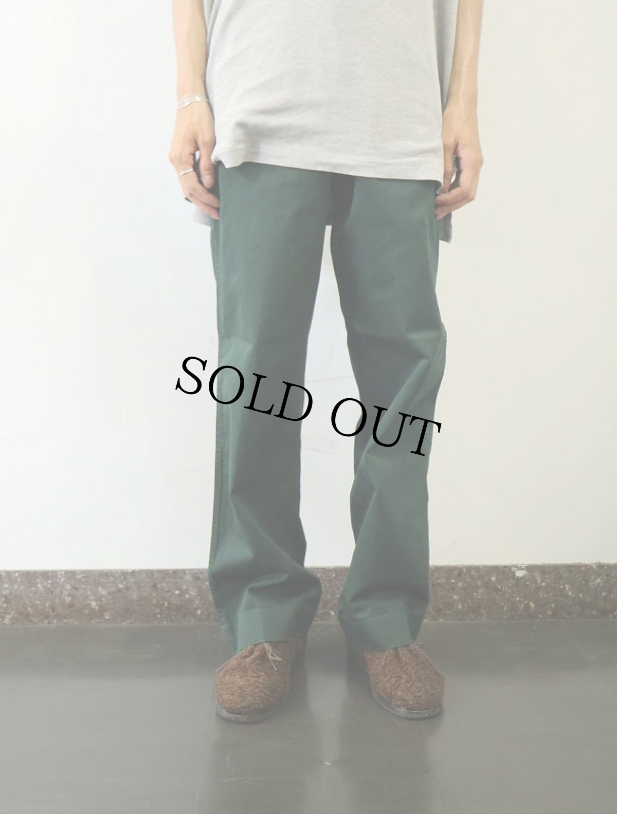 画像2: 70's BOY SCOUTS OF AMERICA チノワークパンツ W28 (2)
