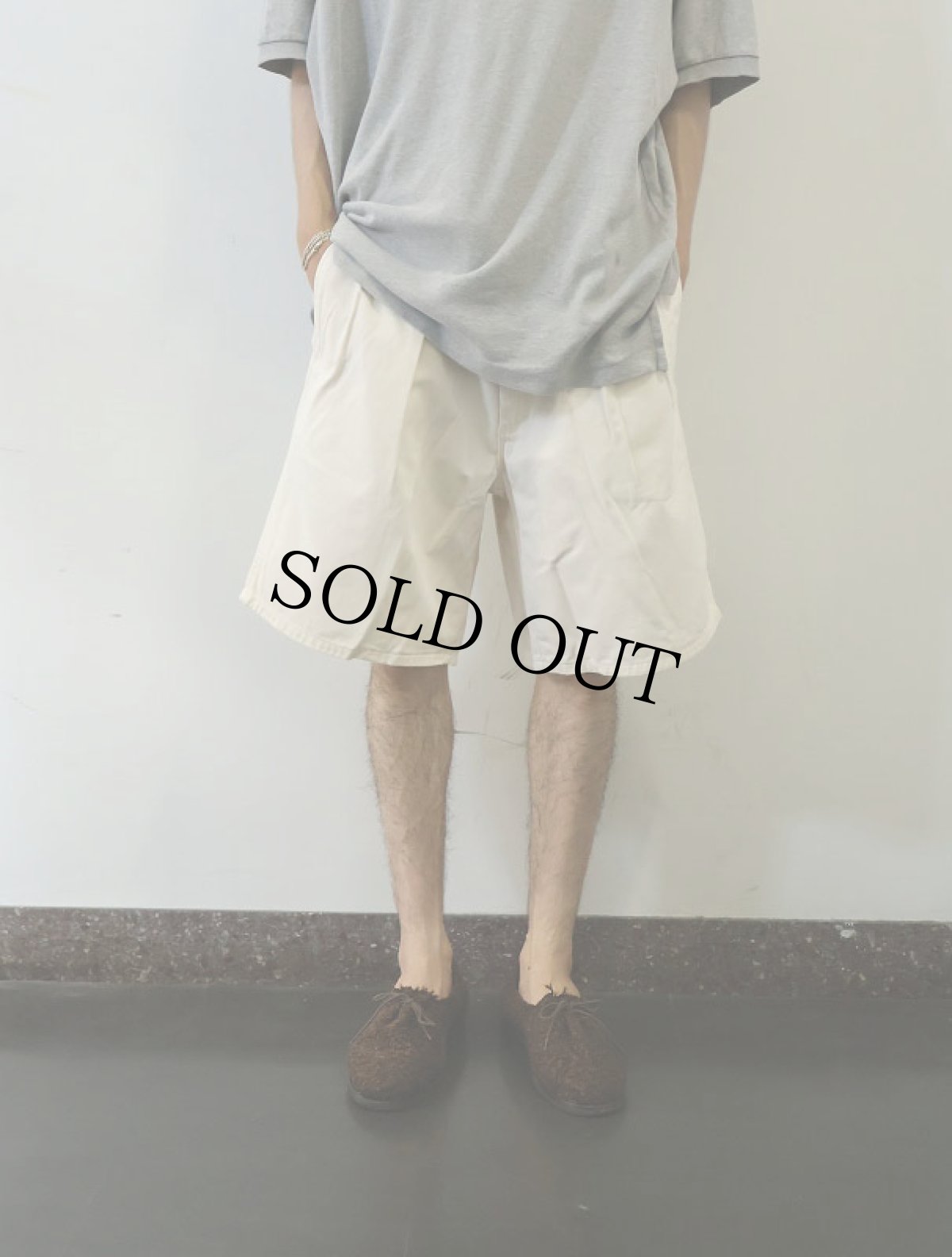 画像2: 90's POLO Ralph Lauren USA製 "POLO CHINO" 2タック チノショーツ W36 (2)