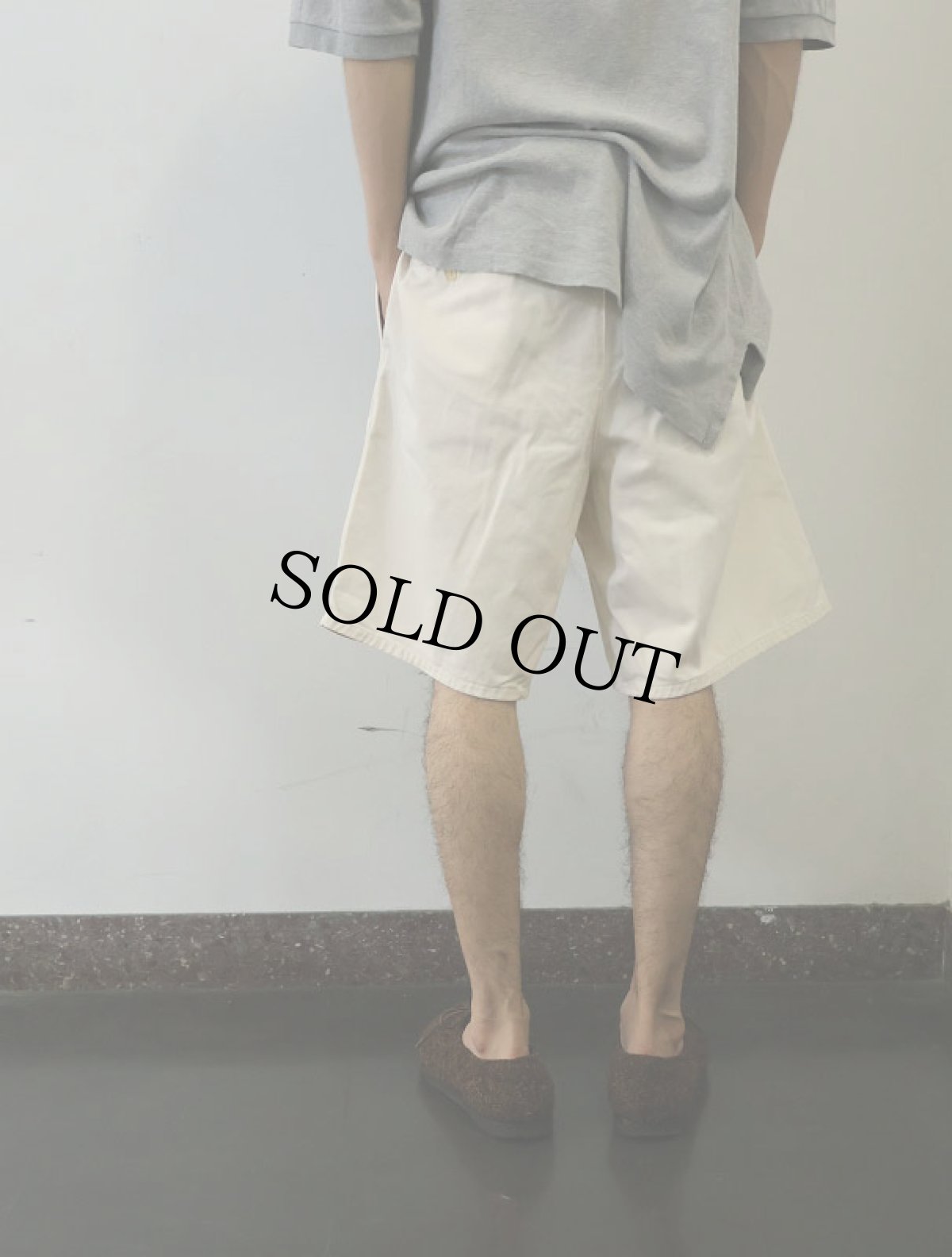 画像3: 90's POLO Ralph Lauren USA製 "POLO CHINO" 2タック チノショーツ W36 (3)