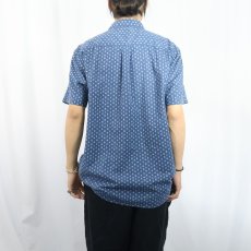 画像3: 2019SS Patagonia "ORGANIC COTTON" 総柄コットンシャツ L (3)