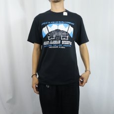 画像2: 90's〜 "Great Alaskan Bushpilot" エロプリントTシャツ BLACK (2)