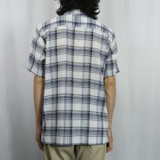 画像3: 2015SS Patagonia Patagonia "ORGANIC COTTON" チェック柄 ちりめんシャツ M (3)