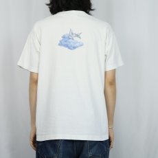 画像3: ノアの方舟 プリントTシャツ L (3)