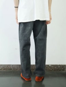 画像3: 90's Levi's 550 USA製 サルファブラック デニムパンツ W36 (3)
