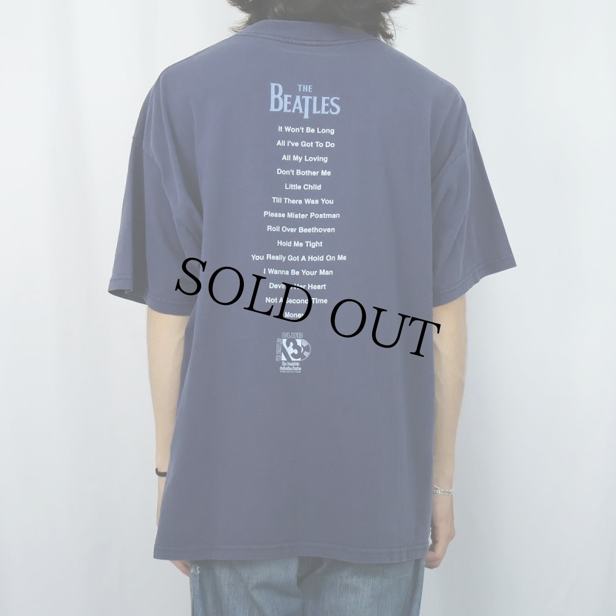 画像4: 90's THE BEATLES USA製 ロックバンドプリントTシャツ XL (4)