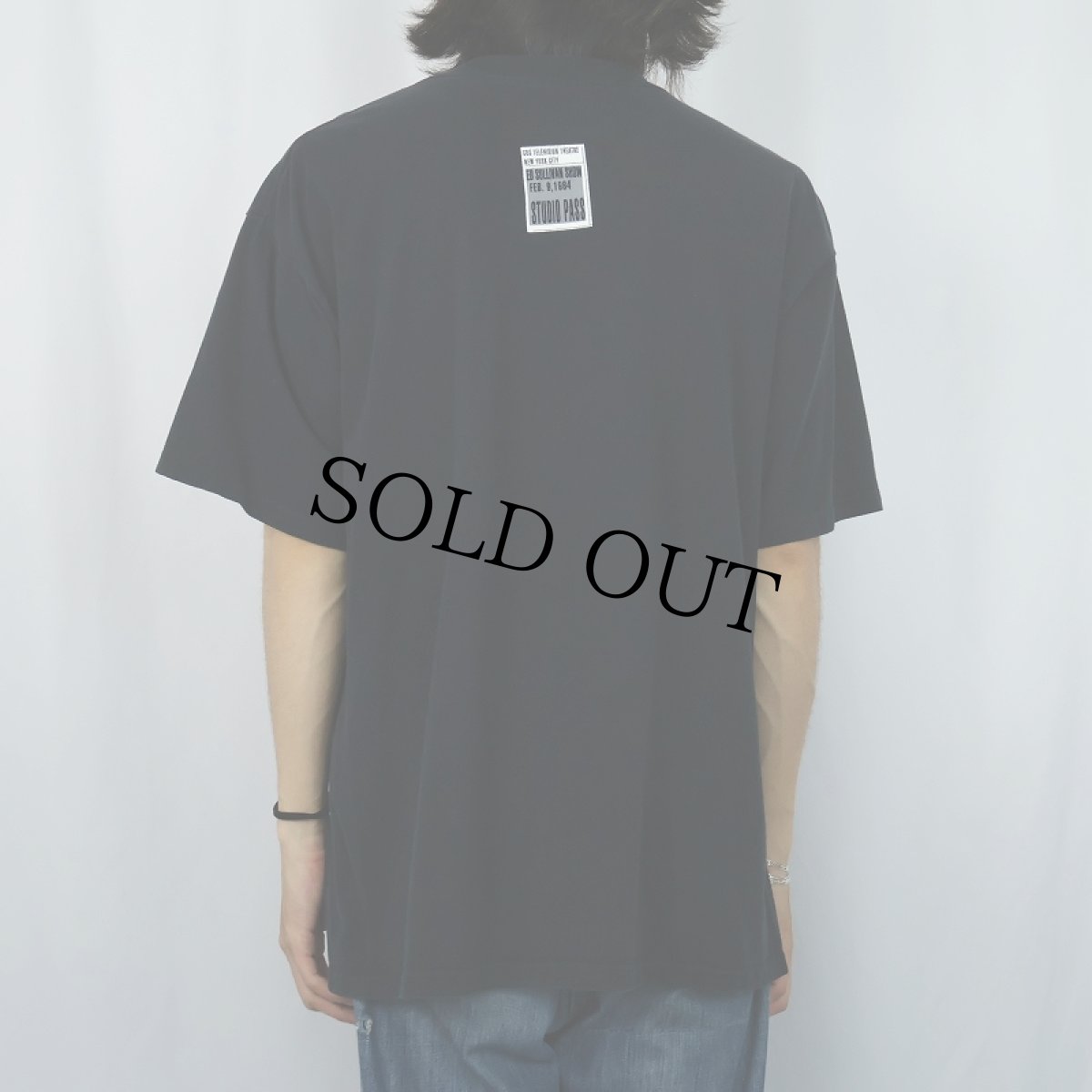 画像3: THE BEATLES ロックバンドプリントTシャツ BLACK (3)