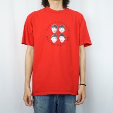 画像2: 90's THE BEATLES USA製 "COME TOGETHER" ロックバンドプリントTシャツ L (2)