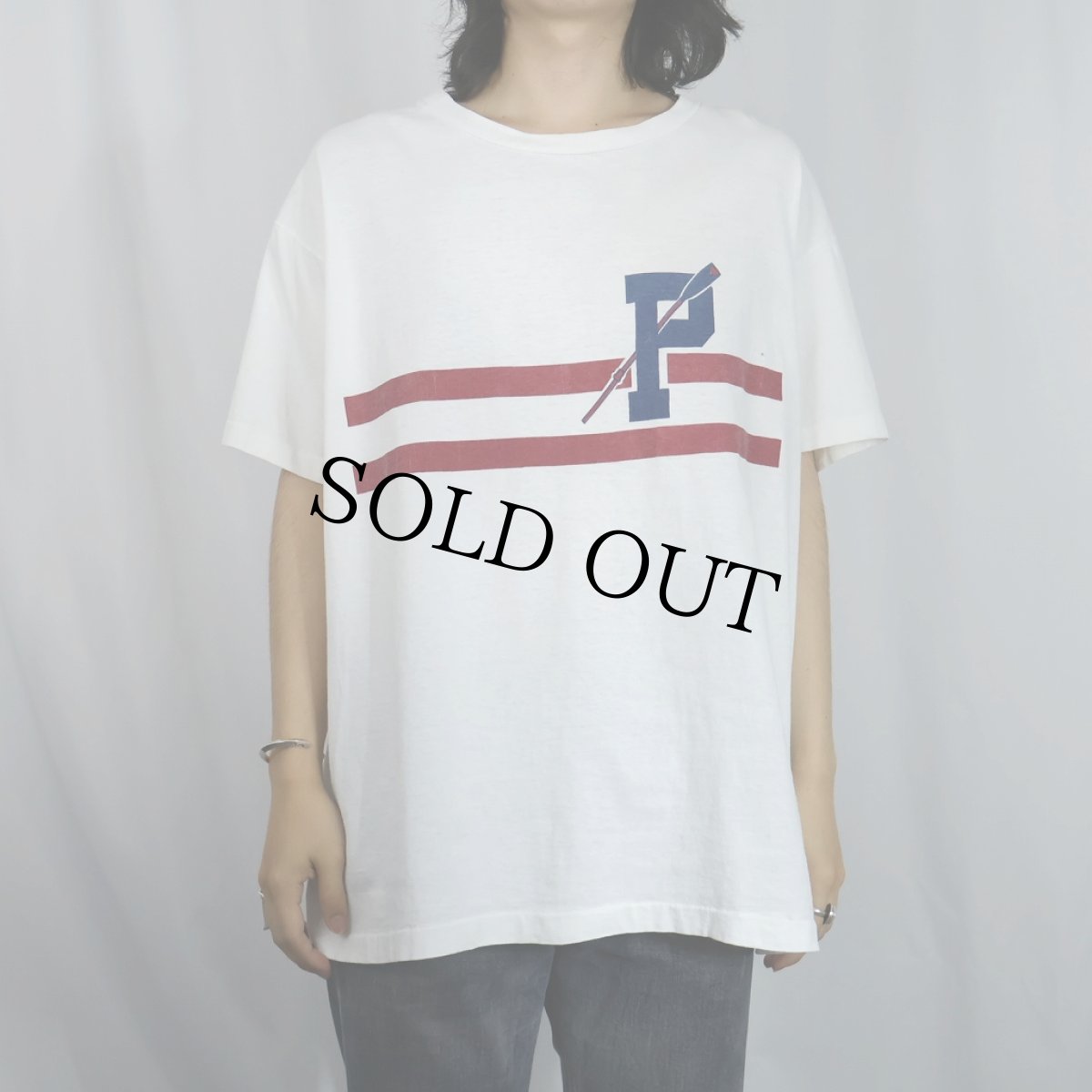 画像2: 90's USA製 "PENNSYLVANIA" カレッジプリントTシャツ XL (2)