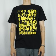 画像2: Freebird Records レコードショップ プリントTシャツ BLACK (2)