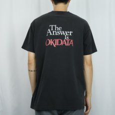 画像4: 90's OKIDATA CANADA製 プリンターメーカープリントTシャツ BLACK XL (4)