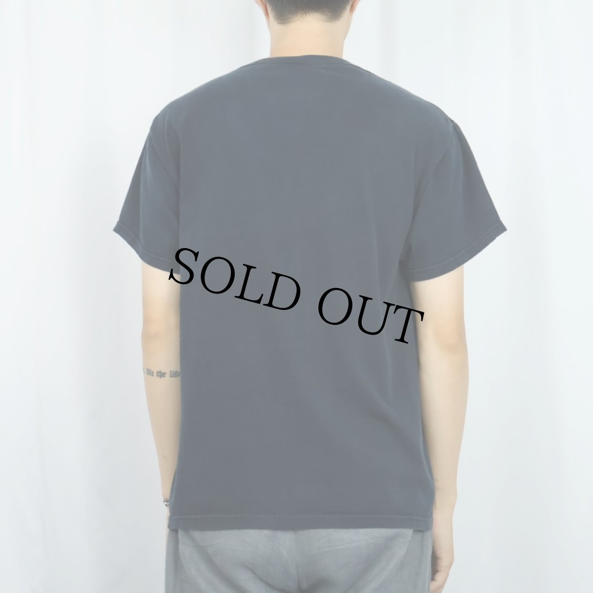 画像3: "GAME OVER" ジョークプリントTシャツ BLACK L (3)
