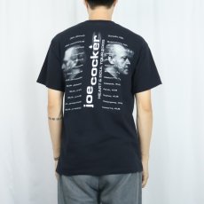 画像4: 2000's joe cocler "Heart & Soul" ロックシンガー ツアープリントTシャツ BLACK M (4)