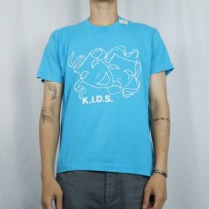 画像2: 80〜90's "Kids Involved In Drugs Suffer" ツーフェイス 薬物乱用防止キャンペーン プリントTシャツ L (2)