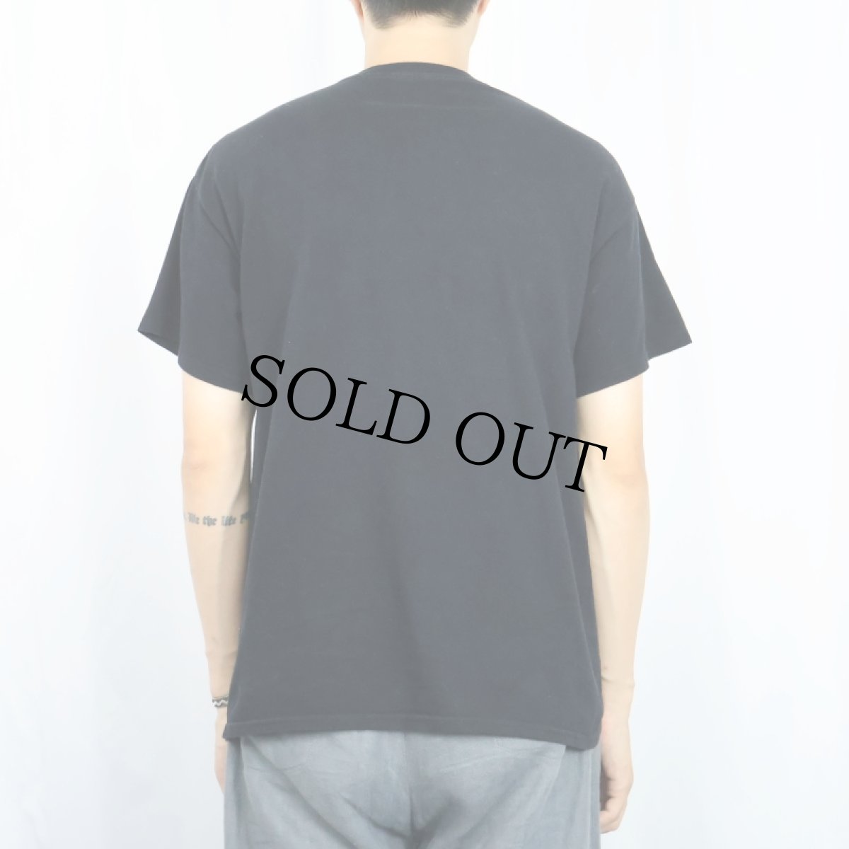 画像3: "The Crown Inn" 刺繍Tシャツ BLACK (3)