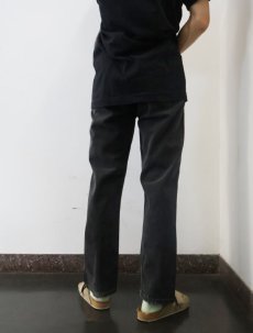 画像3: 2000's Levi's 505 USA製 サルファブラックデニムパンツ W35 (3)