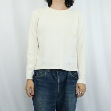 画像2: 70's 80's U.S.ARMY サーマルロンT SMALL (2)