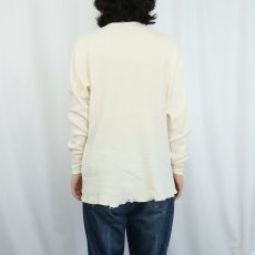 画像3: 90's ST. JOHN'S BAY USA製 サーマルロンT L (3)