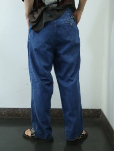 画像3: 90's DOCKERS USA製 2タック デニムパンツ W34 (3)