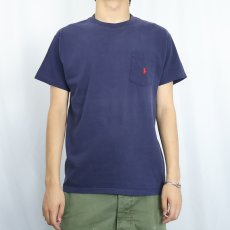 画像2: 90's POLO Ralph Lauren USA製 ポケットTシャツ S (2)