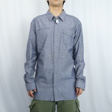 画像2: 2012AW Patagonia コットンシャツ XL (2)