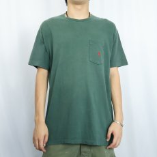 画像2: 90's POLO Ralph Lauren USA製 ポケットTシャツ M (2)