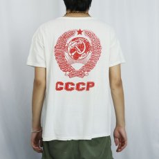画像4: KGB CCCP "ソ連国家保安委員会" プリントTシャツ (4)
