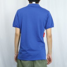 画像3: 90's OCEAN PACIFIC ボーダー柄ポロシャツ XL (3)