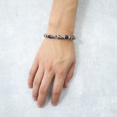 画像2: RORAN "Antique Silver × Antique Grass Beads" ブレスレット (2)