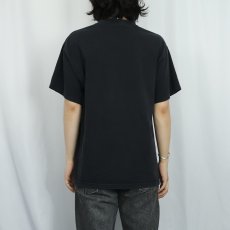 画像3: 2000's USA製 "Heavyily Medicated..." プリントTシャツ BLACK L (3)