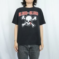 画像3: Blood for Blood "WASTED YOUTH CREW" ハードコア・パンクバンド プリントTシャツ BLACK L (3)