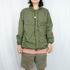 画像2: 80's U.S.MILITARY ケミカルプロテクティブジャケット LARGE (2)