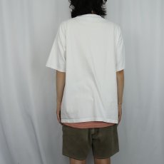 画像3: 90's USA製 "miro Multimedia" イラストプリントTシャツ XL (3)
