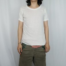 画像2: 70's Kmart 無地Tシャツ M (2)