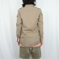 画像3: 80's BANANA REPUBLIC コットンサファリシャツ M (3)