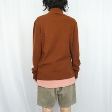 画像3: Ralph Lauren RRL レーヨン×コットン ハイネックロンT L (3)
