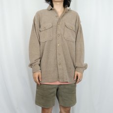画像2: Basic Equipment パイルシャツ M (2)