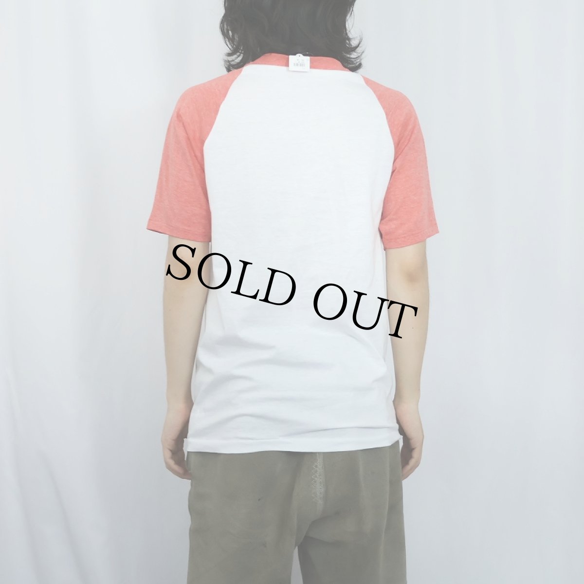 画像3: 80's Disney USA製 "MICKEY MOUSE" キャラクタープリント ラグランTシャツ L (3)