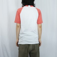 画像3: 80's Disney USA製 "MICKEY MOUSE" キャラクタープリント ラグランTシャツ L (3)
