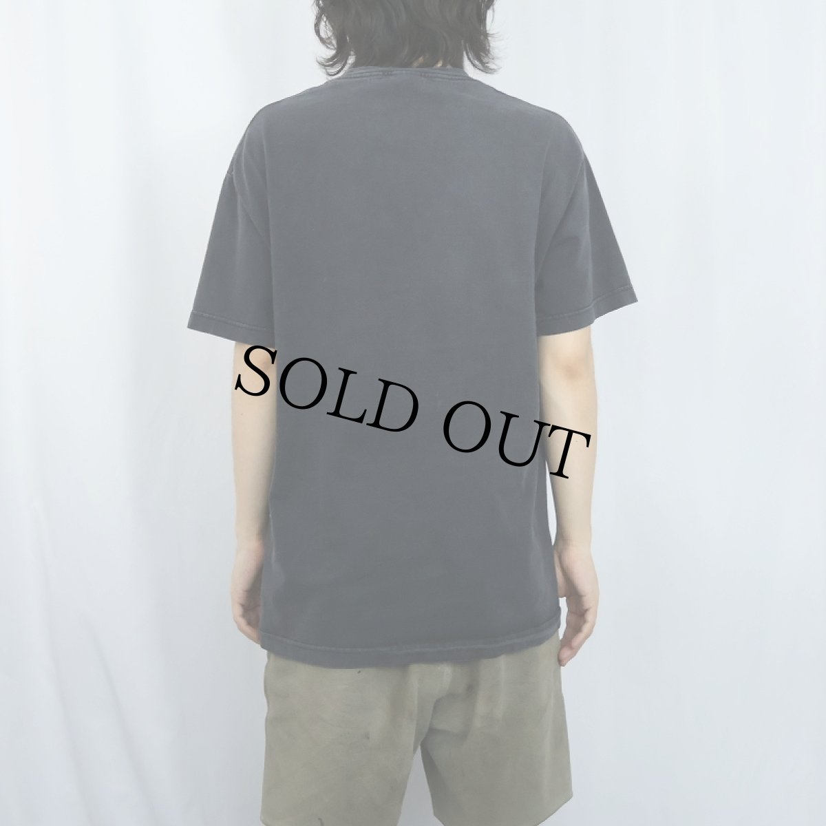 画像3: PEANUTS SNOOPY キャラクタープリントTシャツ BLACK L (3)