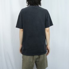 画像3: PEANUTS SNOOPY キャラクタープリントTシャツ BLACK L (3)