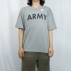 画像2: 80〜90's "ARMY" プリントTシャツ (2)