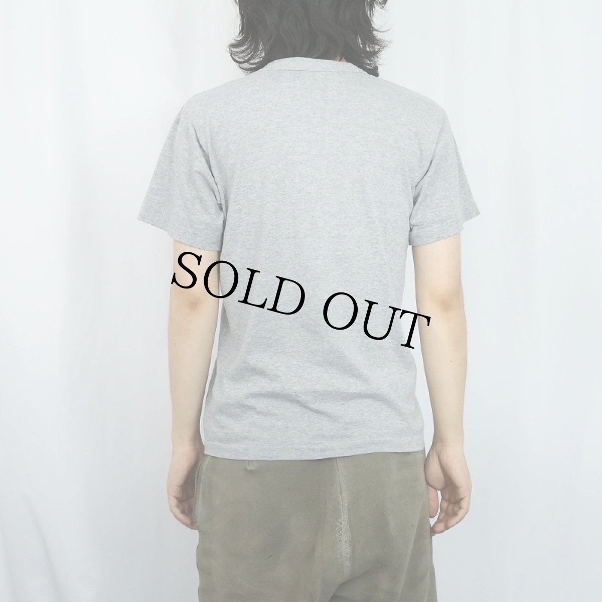 画像3: 80〜90's "NAVY" プリントTシャツ (3)