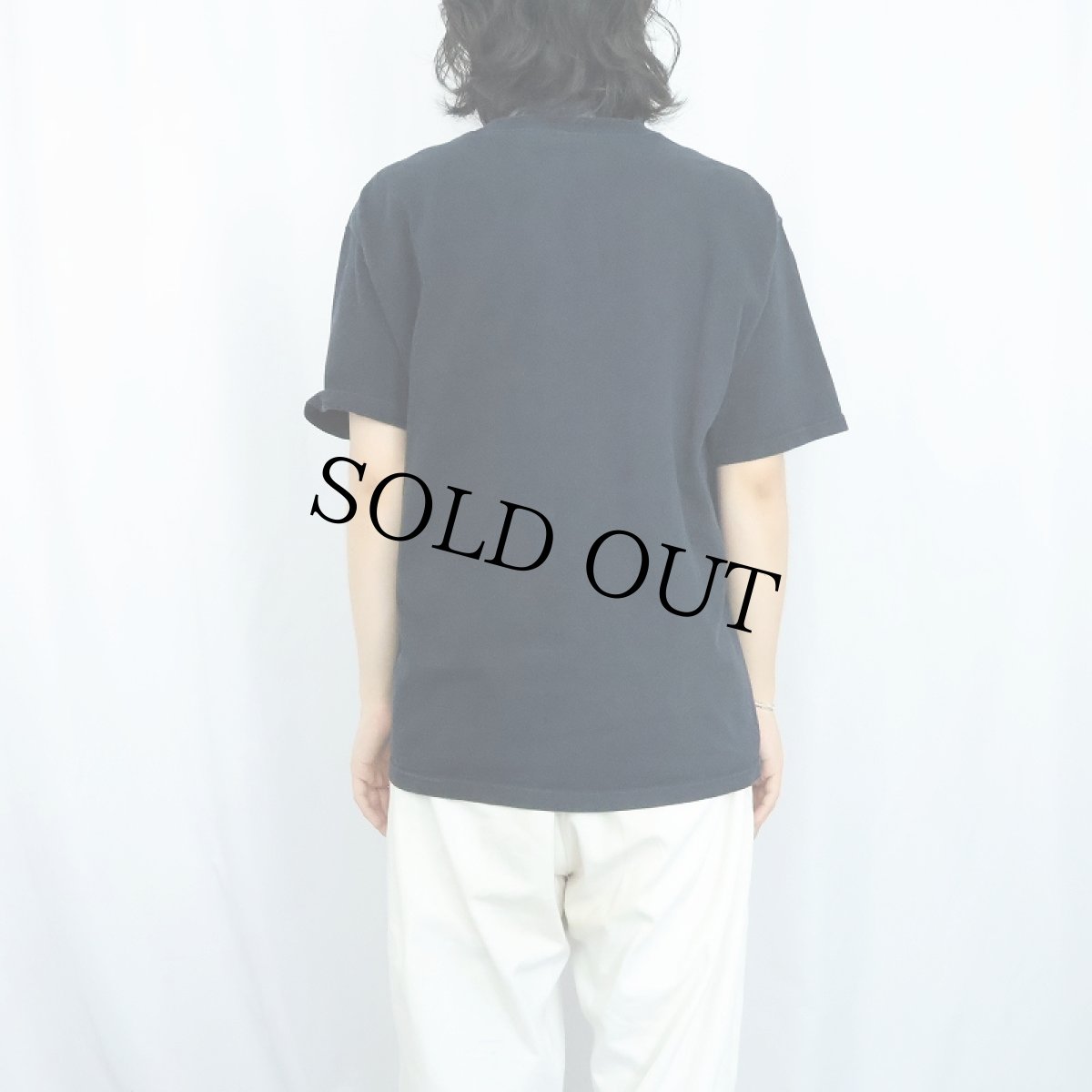 画像3: John Coltrane サックス奏者 プリントTシャツ BLACK (3)